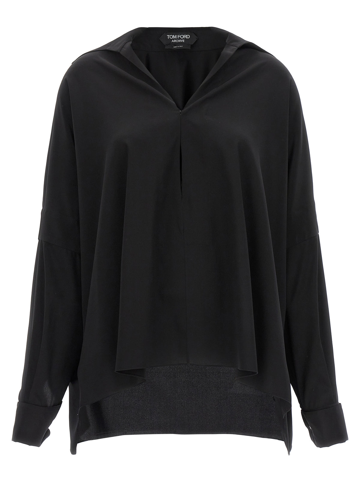 Tom トム・フォード・クレープ・デ・チャインシャツ - Image 6