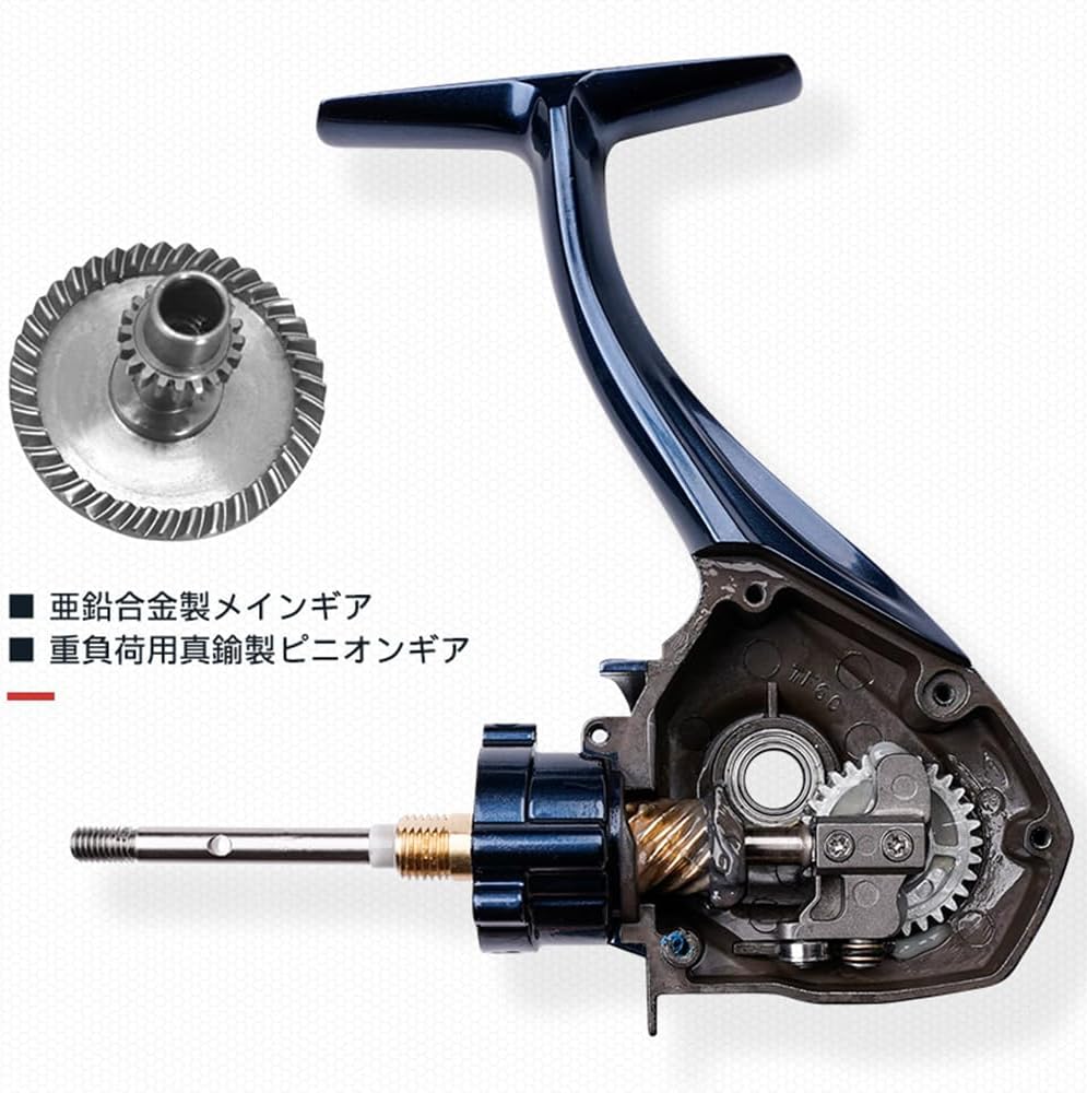 NOEBY NBRE-SW Saltwater Fishing Spinning Reel Lightweight Trolling Popper Gear Ratio 5.2:1/4.3:1 2500/3000/4000/5000/8000/10000 8+1BB