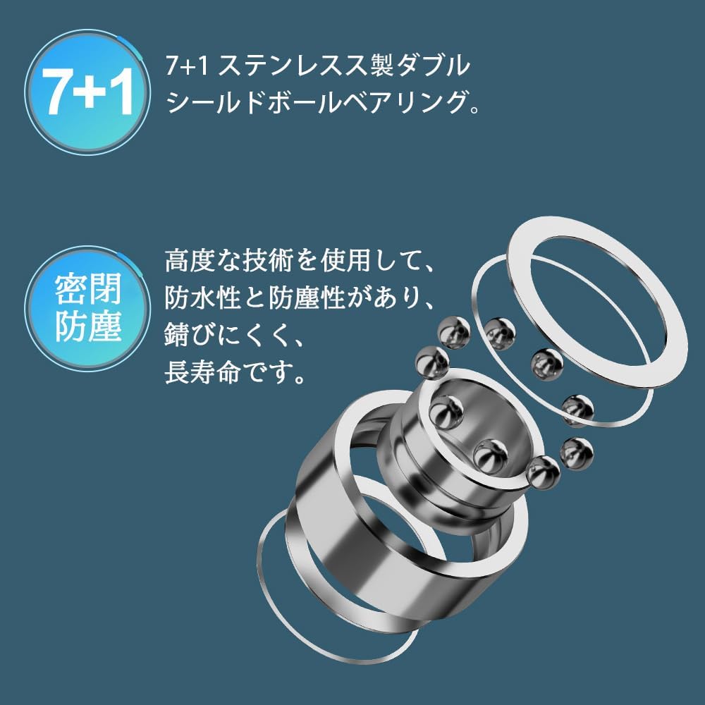 Spinning Reel, 3000, Trout Reel, Shore Riging, Gear Ratio, 5.2:1, Maximum Drag Force: 17.7 lbs (8 kg), Left and Right Interchangeable Handle, Root Fishing, Trout, Sea Bass, Fishing, Fishing, Flounder,