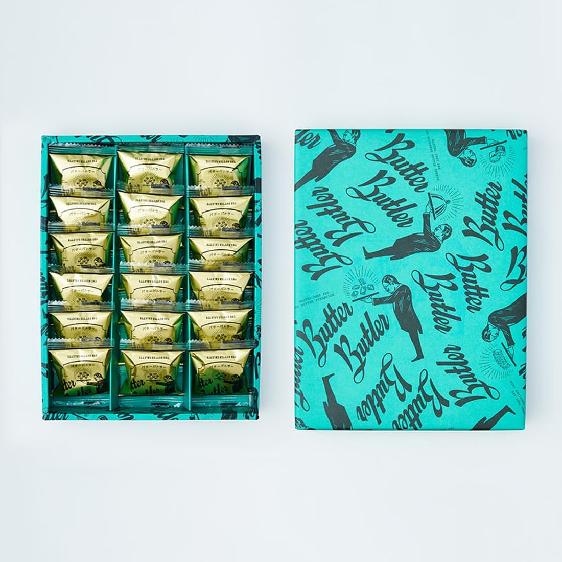 Butter Butler (バターバトラー) Butter Galette, Popular Sweets, Gift, Tokyo Souvenir, Hand-Delivered, Individually Wrapped, Present, Return Gift, Internal Celebration, Baked Goods, Retirement (Pack of 18)