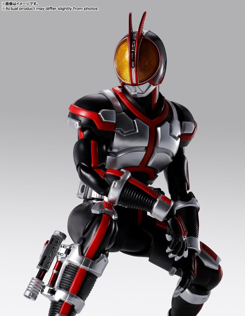 TAMASHII NATIONS S.H. Figuarts Kamen Rider 555 Kamen Rider Faiz (Resale Version), Approx. 5.7 inches (145 mm), PVC & ABS, Pre-painted Action Figure