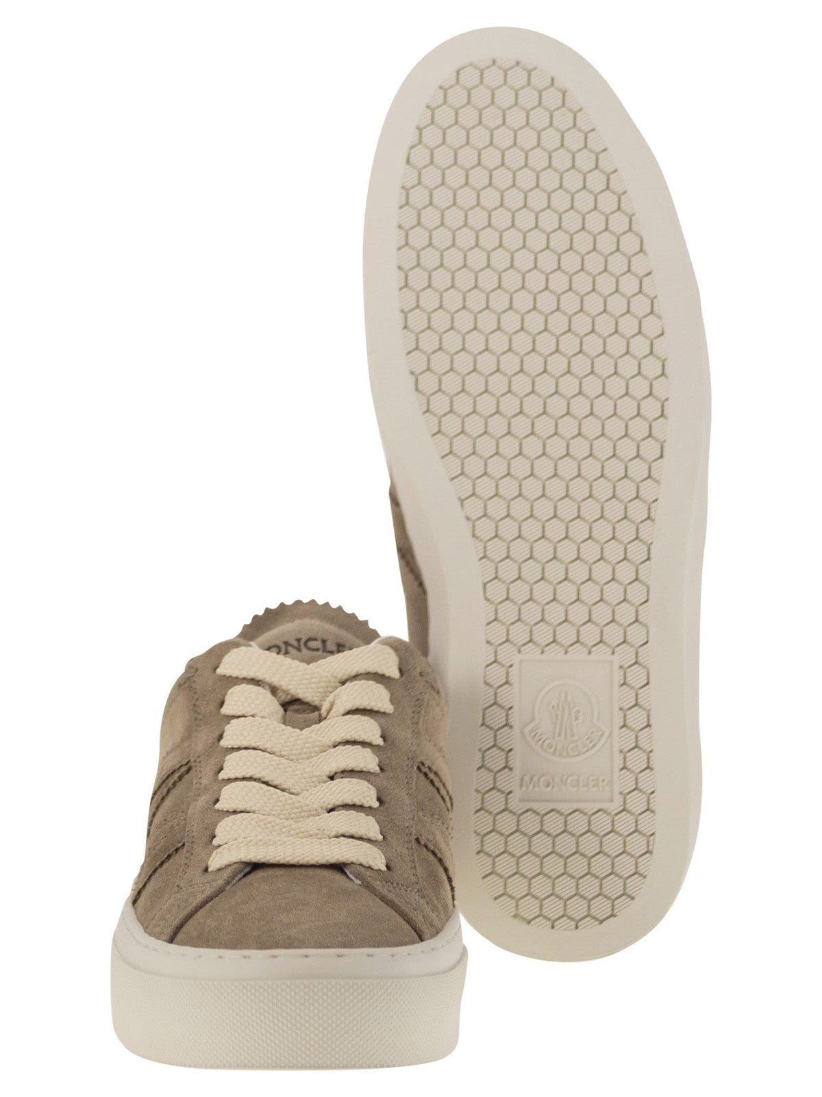 Moncler Moncler Monaco2スエードスニーカー - Image 6