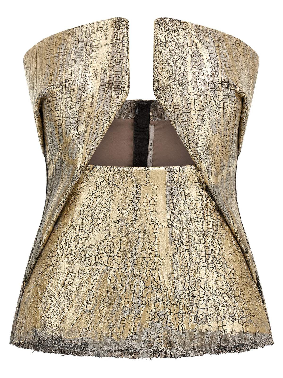 Rick リック・オーウェンズの織物プロング 'トップ - Image 6