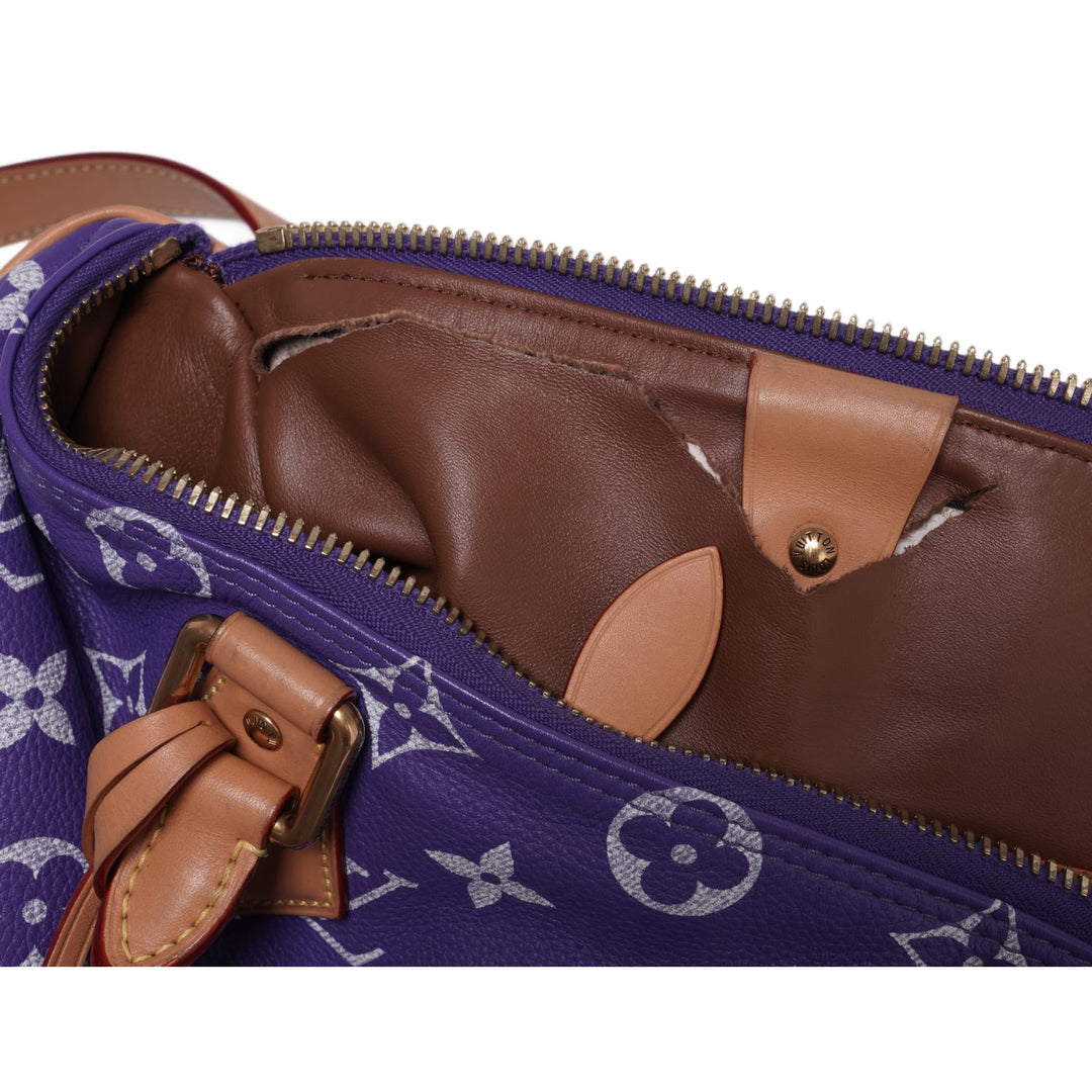 LOUIS VUITTON 'AMETHYST' SPEEDY P9 BANDOULIÈRE 40 DUFFLE BAG