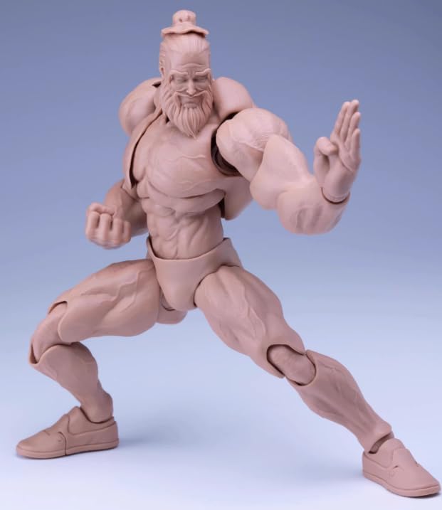 [AC] Romankey UMS003 1/12 Men's Big Guy Movable Action Figure Body Natural Skin