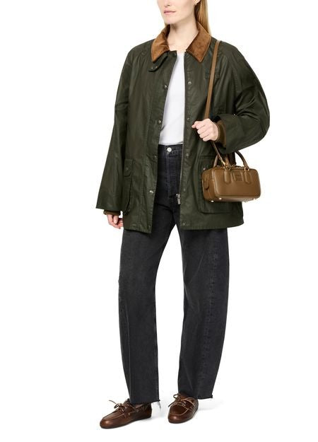 MIU MIU 取り外し可能なダウンジャケット付きコーティング加工ジャケット - Image 6