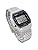 Casio ABL-100 Series Digital Wristwatch, Mobile Link, Bluetooth Included, Step Tracker, Unisex, Overseas Model, Silver ABL-100WE-1A, Bracelet Type
