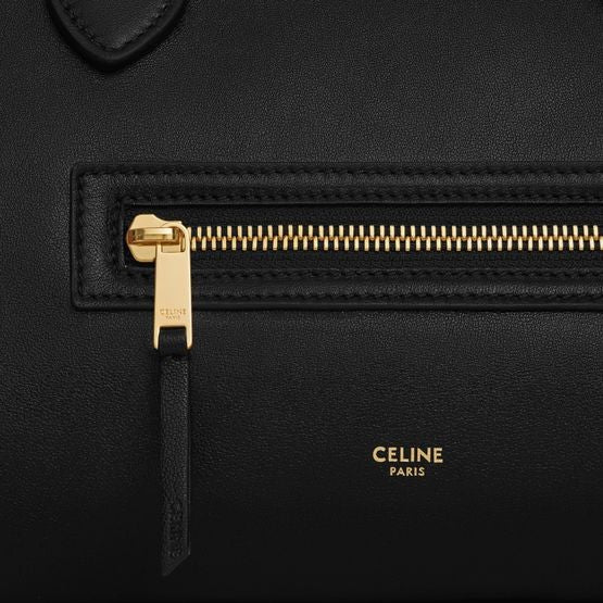 CELINE Large new luggage in supple shiny lambskin - Image 6
