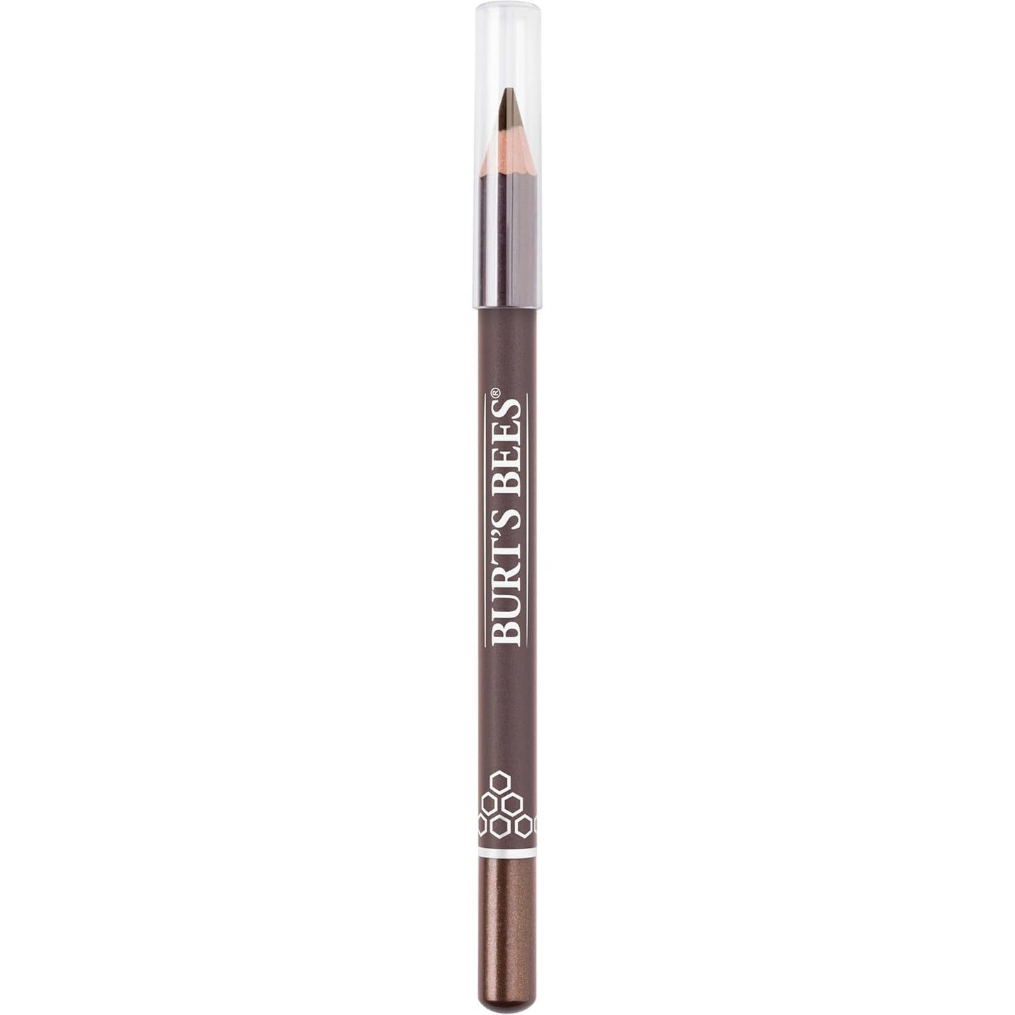 Burt's Bees Delineador de ojos nutritivo, marrón cálido, 0.04 onzas