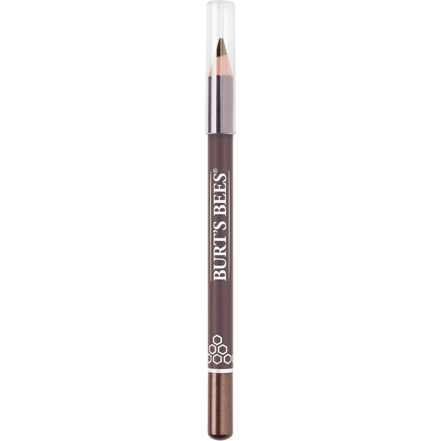 Burt's Bees Delineador de ojos nutritivo, marrón cálido, 0.04 onzas