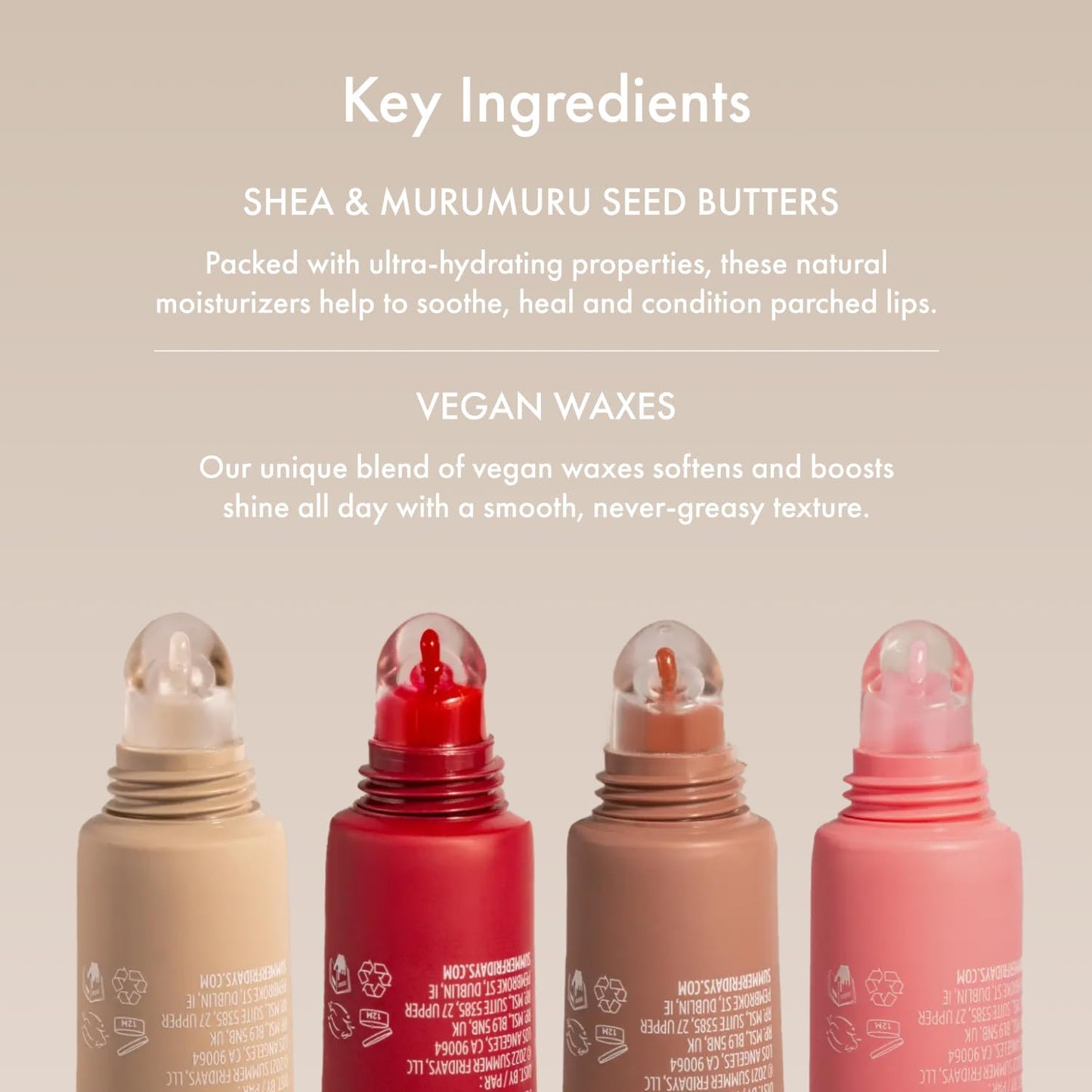 Summer Fridays Lip Butter Balm - Hydrating Overnight Lip Mask + Clear Gloss for Instant Shine - With Nourishing Shea Butter - Everyday Makeup + Skincare Summer Essentials - Vegan - Sweet Mint (.5 Oz)
