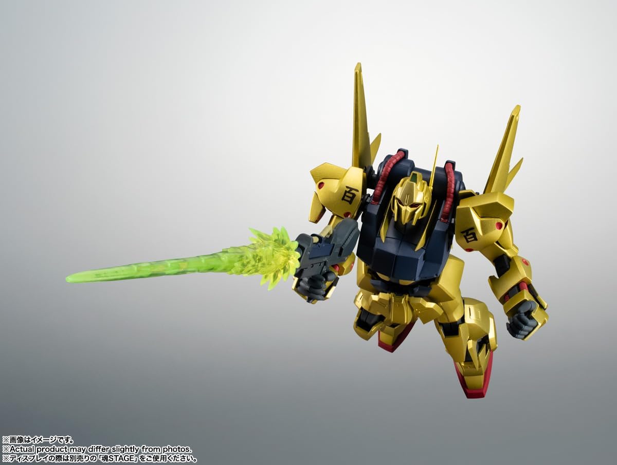 TAMASHII NATIONS Robot Spirits Mobile Suit Z Gundam MSN-00100 Hundred Series Version A.N.I.M.E. Approx. 5.1 inches (130 mm), PVC & ABS Pre-painted Action Figure