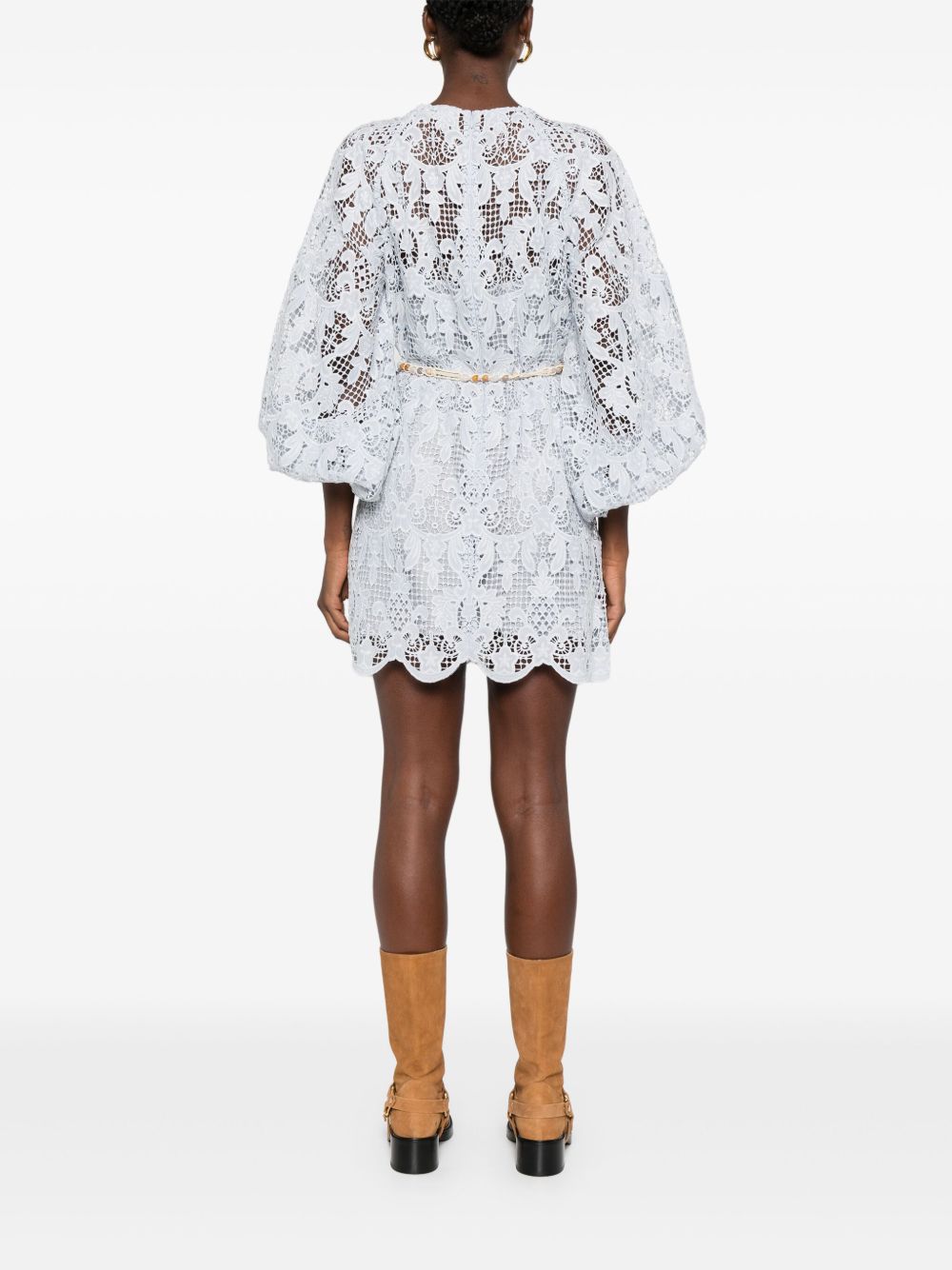 Zimmermann ZIMMERMANN COCO LACEミニドレス - Image 6