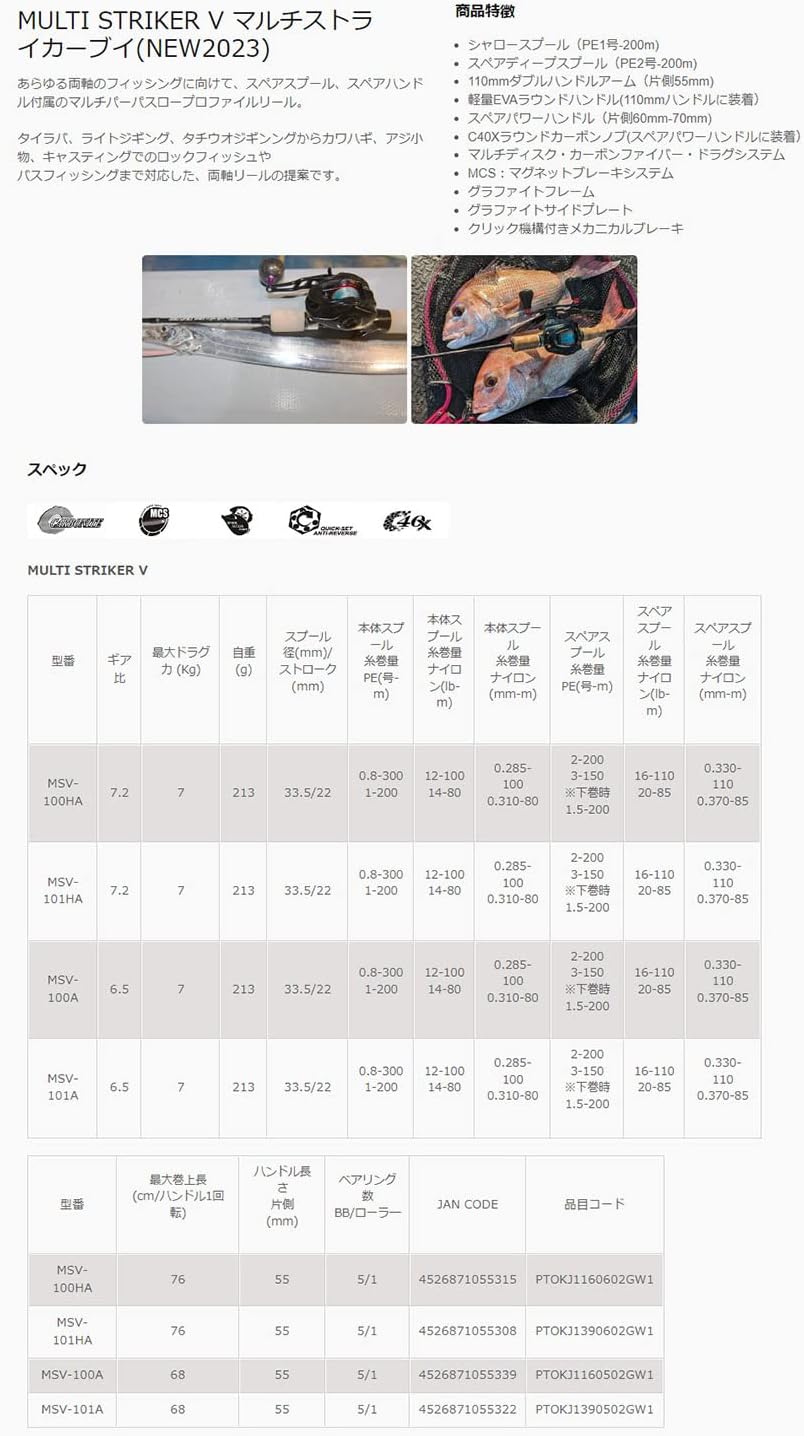 Okuma MULTISTRIKER V Multi-Striker V Sailfish Boat Fishing