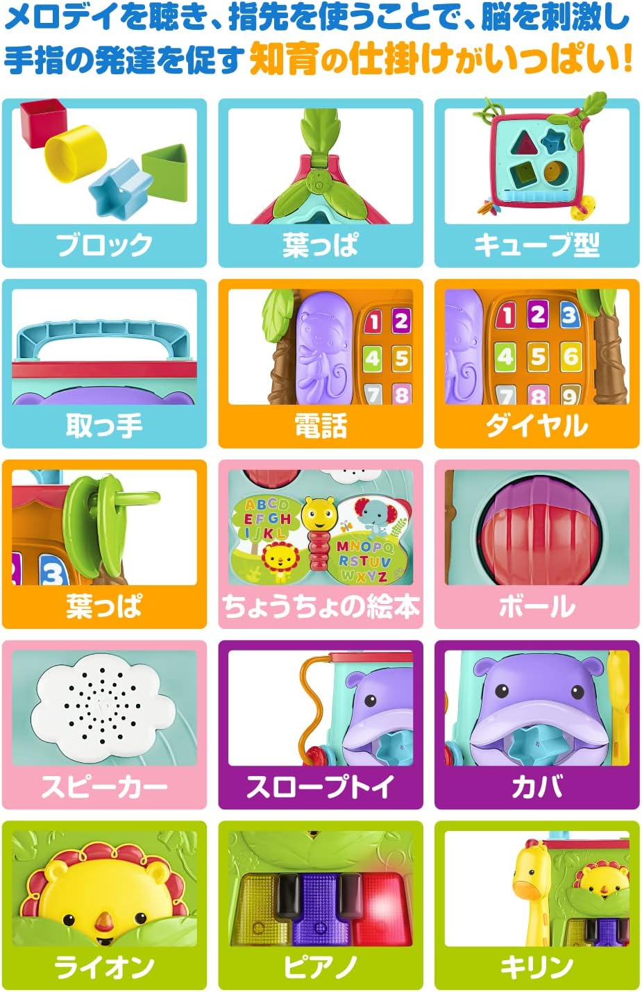 Fisher Price Bilingual Learning Box - DNY97