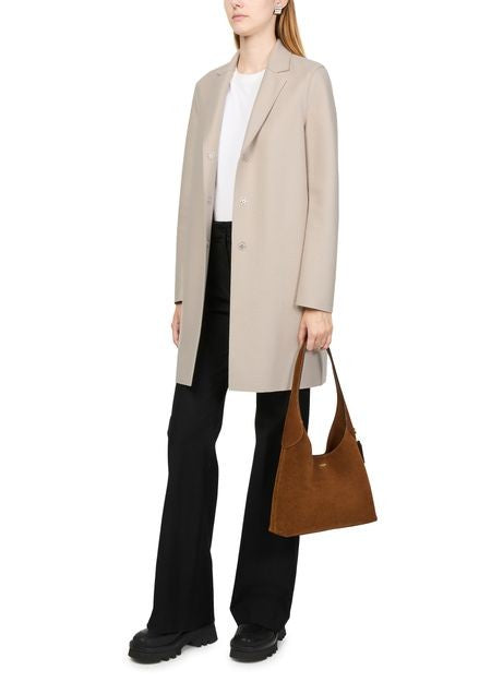 HARRIS WHARF LONDON Cocoon pressed wool coat - Image 6