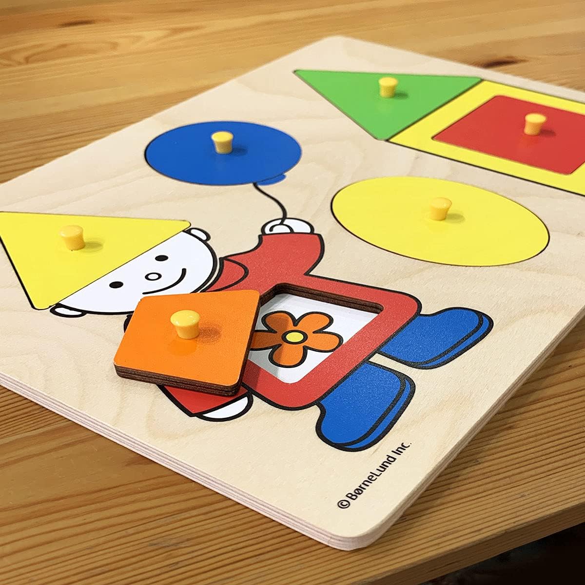 ボーネルンドオリジナル ( BorneLund Original ) ファースト シェイプパズル [6ピース] 2歳頃 HY711890