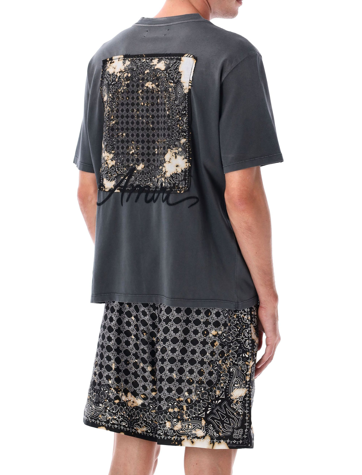 Amiri アミリTシャツとポロスブラック - Image 6