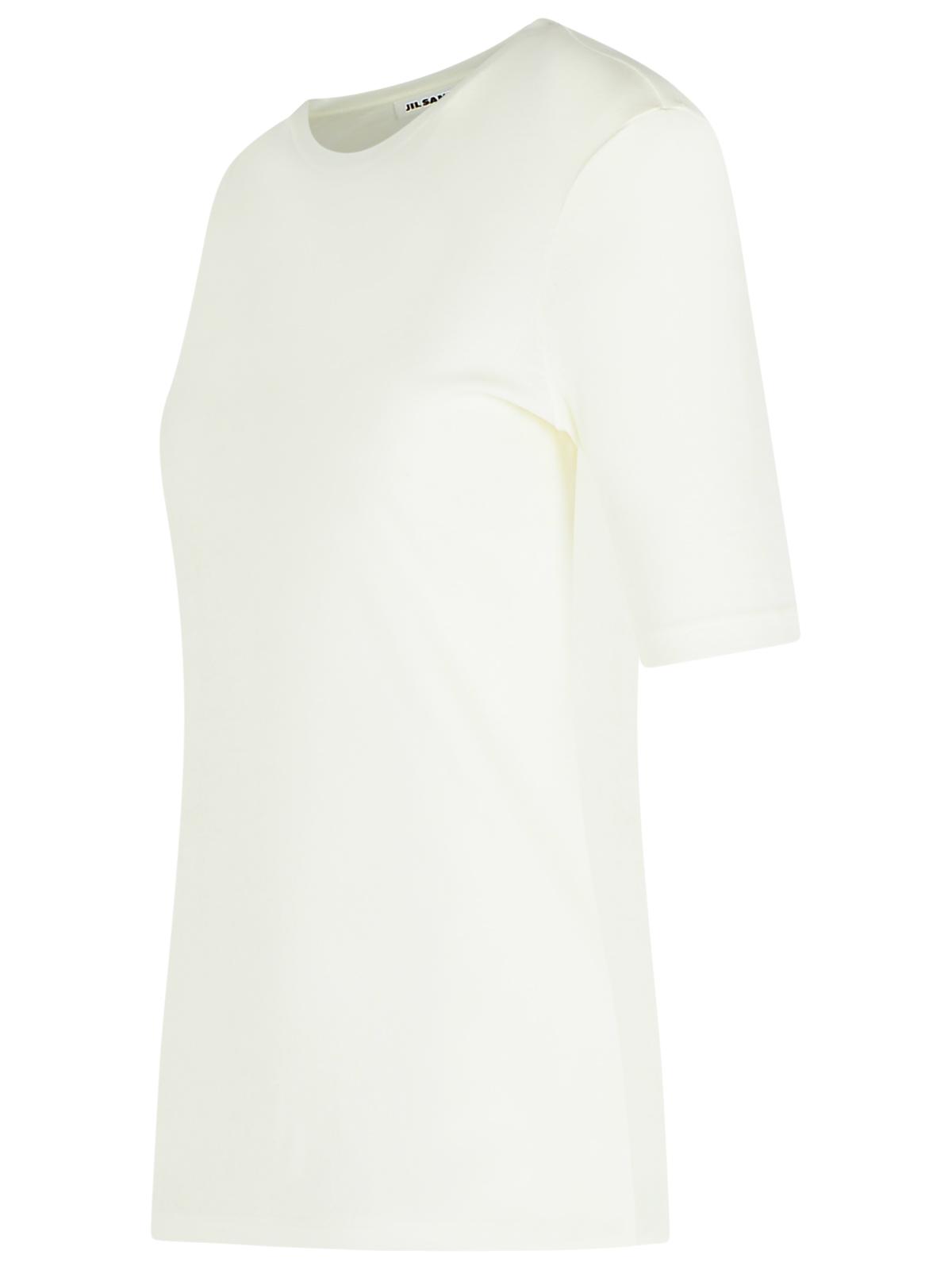 Jil Jil Sander '3 Pack'ホワイトコットンTシャツ - Image 6