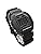 Casio W-218 Series Standard Digital Wristwatch, Men's, Women's, Chippukashi, Overseas Model, Black Inverted LCD W-218H-1BV, Waterproof