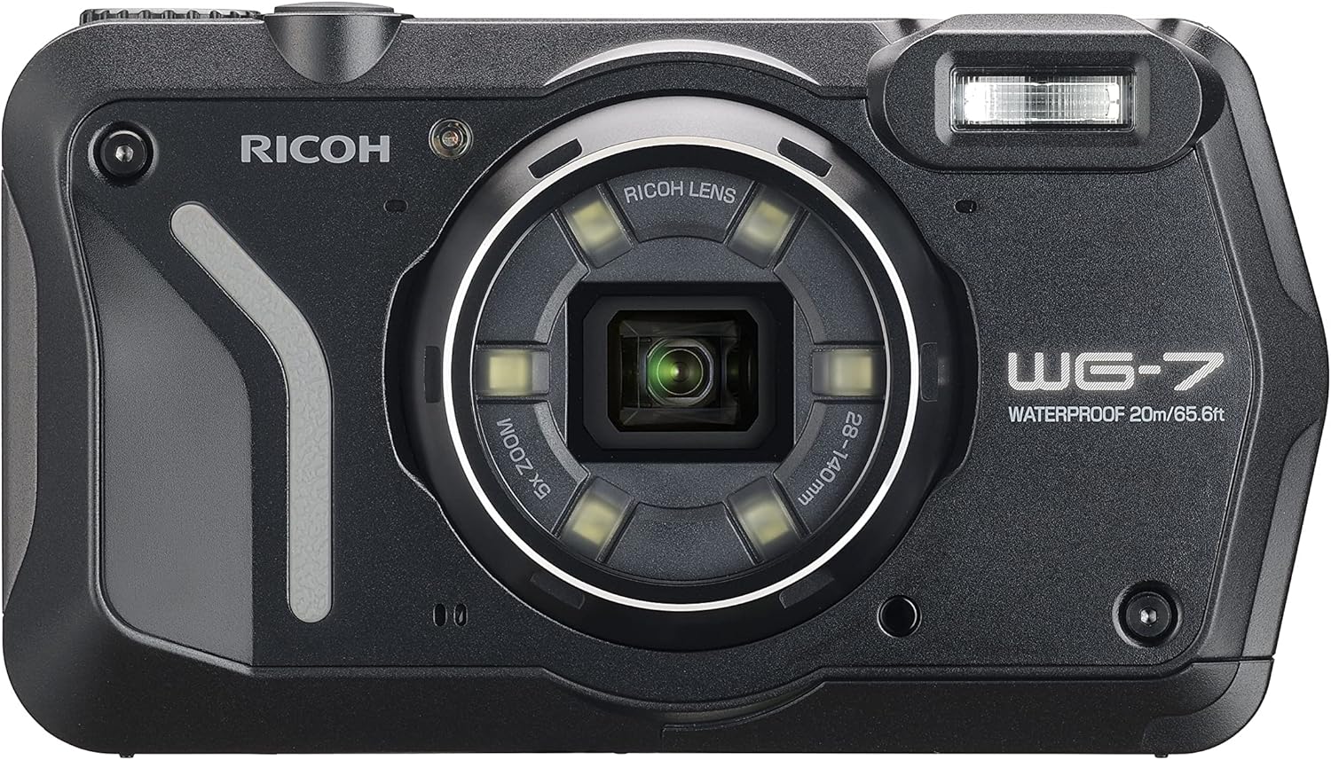 Ricoh WG-7 3100 Black Authentic Outdoor Camera