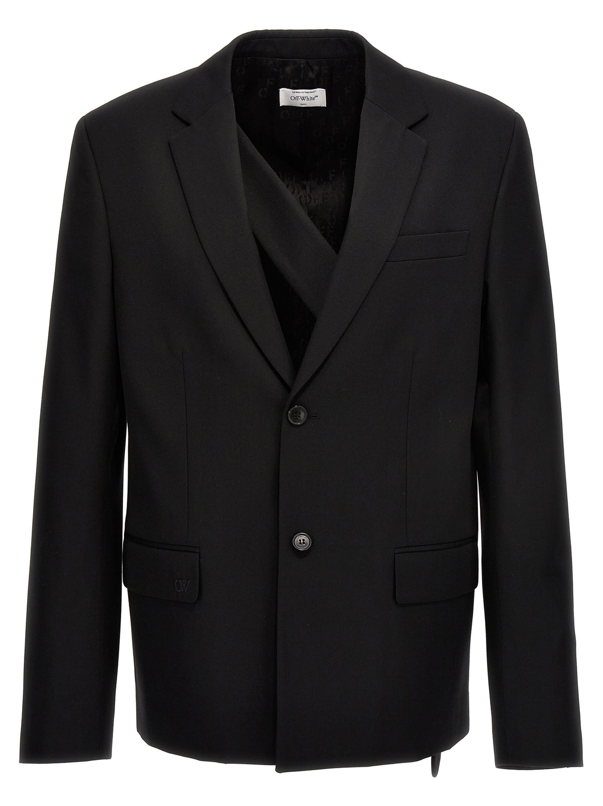Off Off White 'Ow Embroidery' Blazer - Image 6