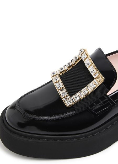 ROGER VIVIER Viv rangers ハイソール ラインストーン ローファー - Image 6