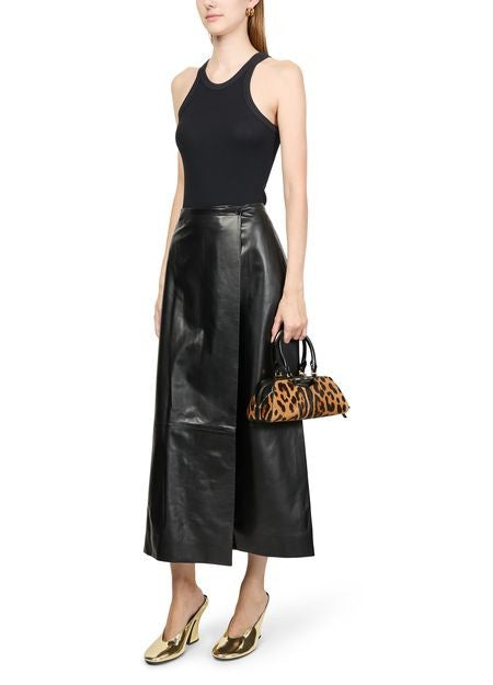 GIVENCHY Mini Antigona East-West bag in leather with leopard print - Image 6
