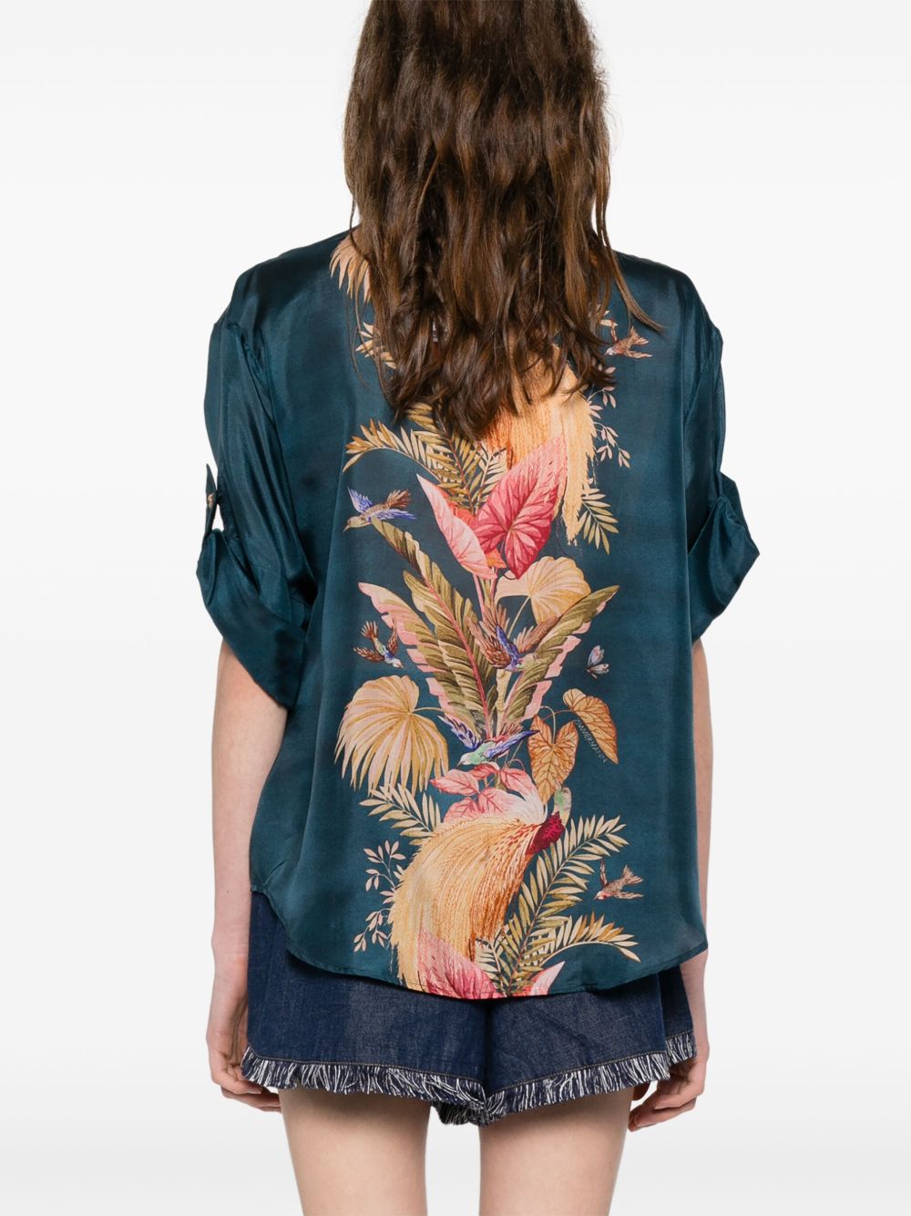 Zimmermann Zimmermann Ascensionプリントシルクシャツ - Image 6