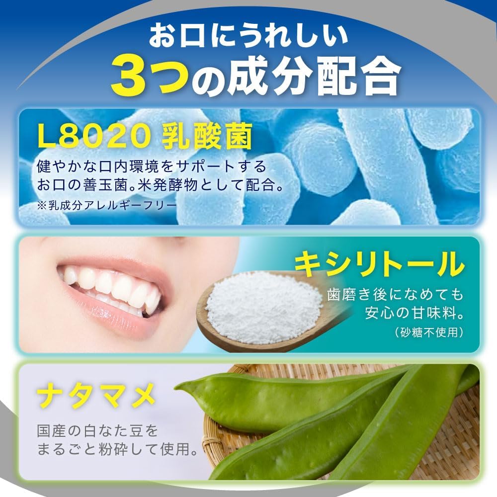 Fujikko Denta Flora (31 Tablets/Approximately 1 Month Supply) 1 Bag 【Oral Care Supplement Tablets for Mouth Stickiness】