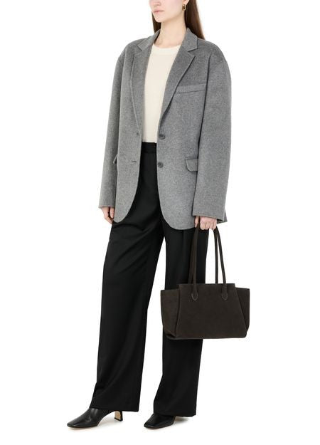 LOULOU STUDIO Sbiru wide twill pants - Image 6