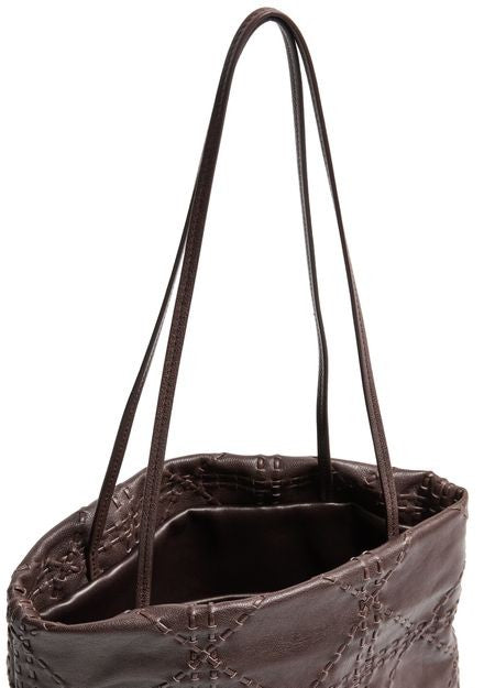 Lilou Woven bag in leather - Image 6