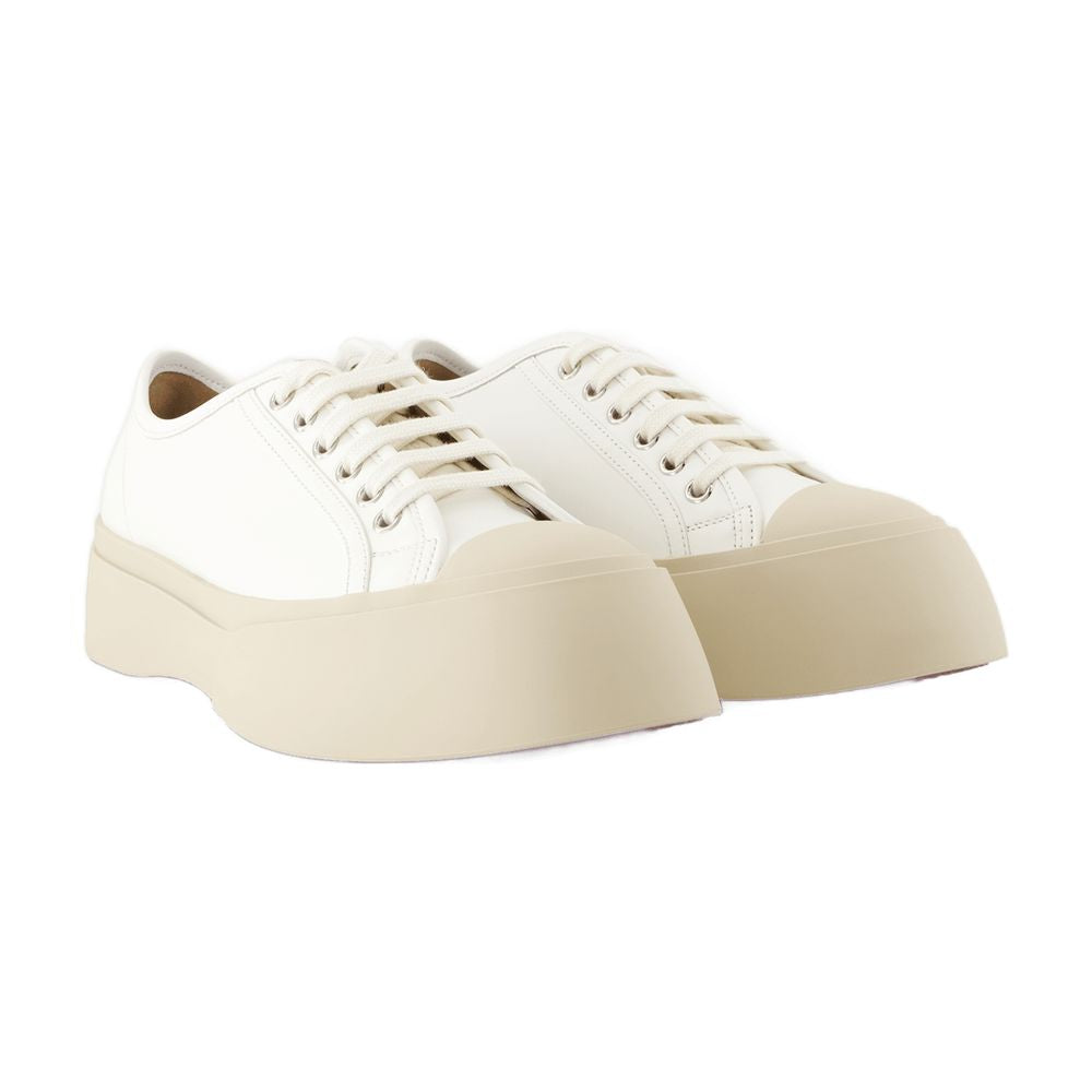 Marni スニーカーのマルニレザーホワイトを締めました - Image 6