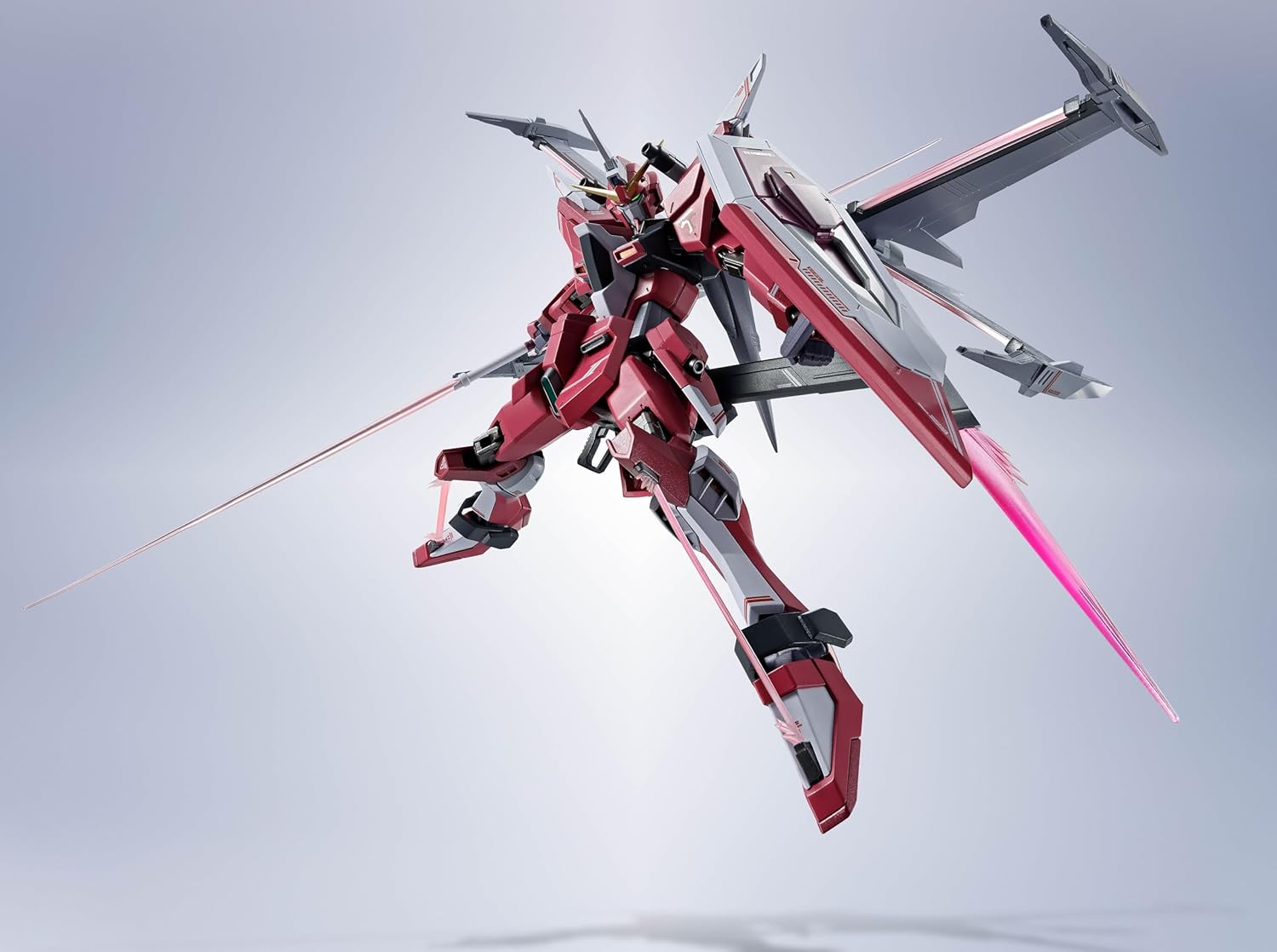 TAMASHII NATIONS Metal Robot Damashii Mobile Suit Gundam SEED FREEDOM Metal Robot Damashii Infinite Justice Gundam Ver. 2, Approx. 5.5 Inches (140 mm), Made of ABS & PVC & Die-cast, Painted