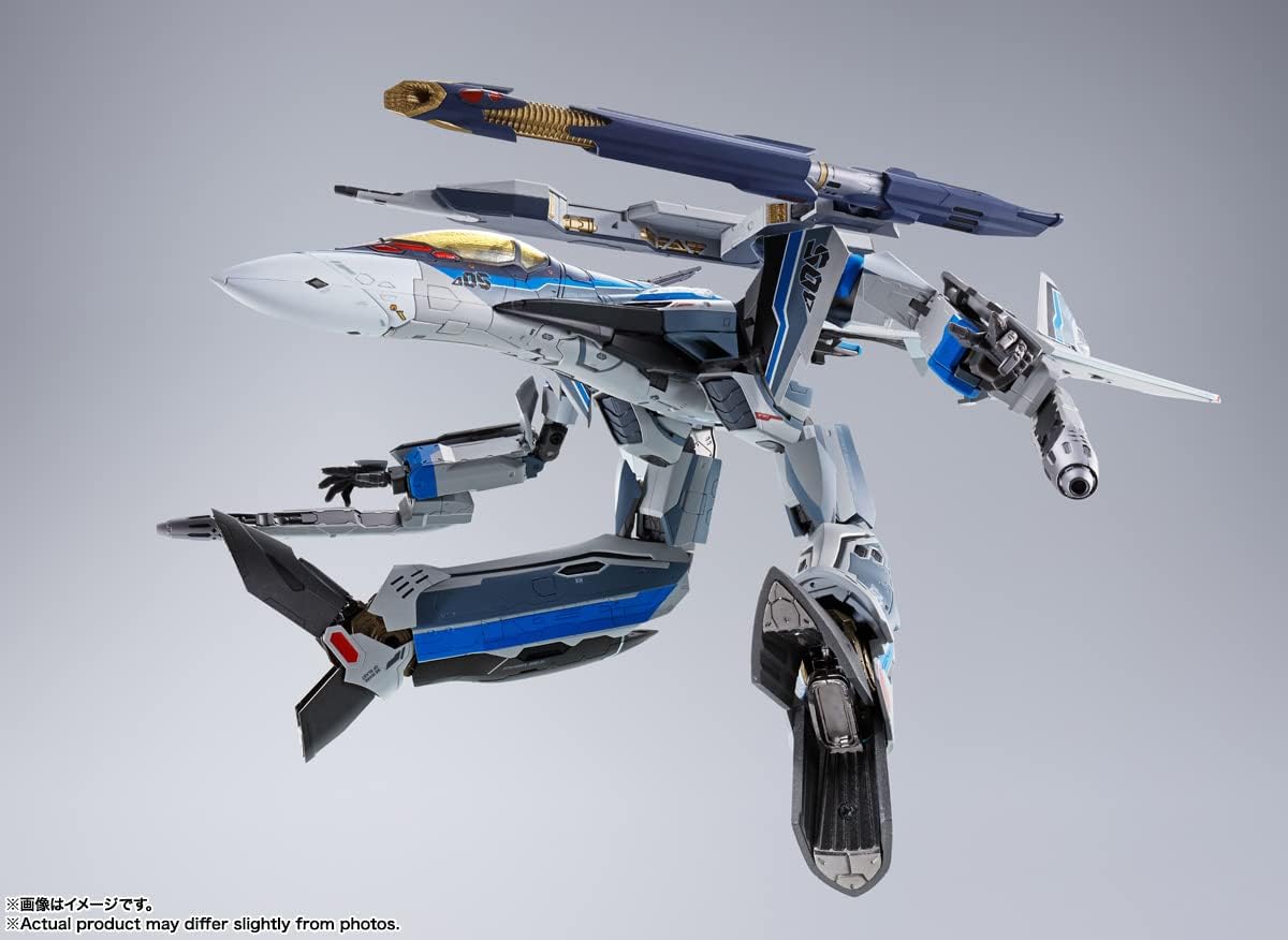 DX Chogokin Macross Delta Movie Absolute LIVE!!!!!! VF-31AX Kairos Plus (Hayate Immerman Machine) Approx. 10.2 inches (260 mm), ABS & Die Cast & PVC Painted Action Figure