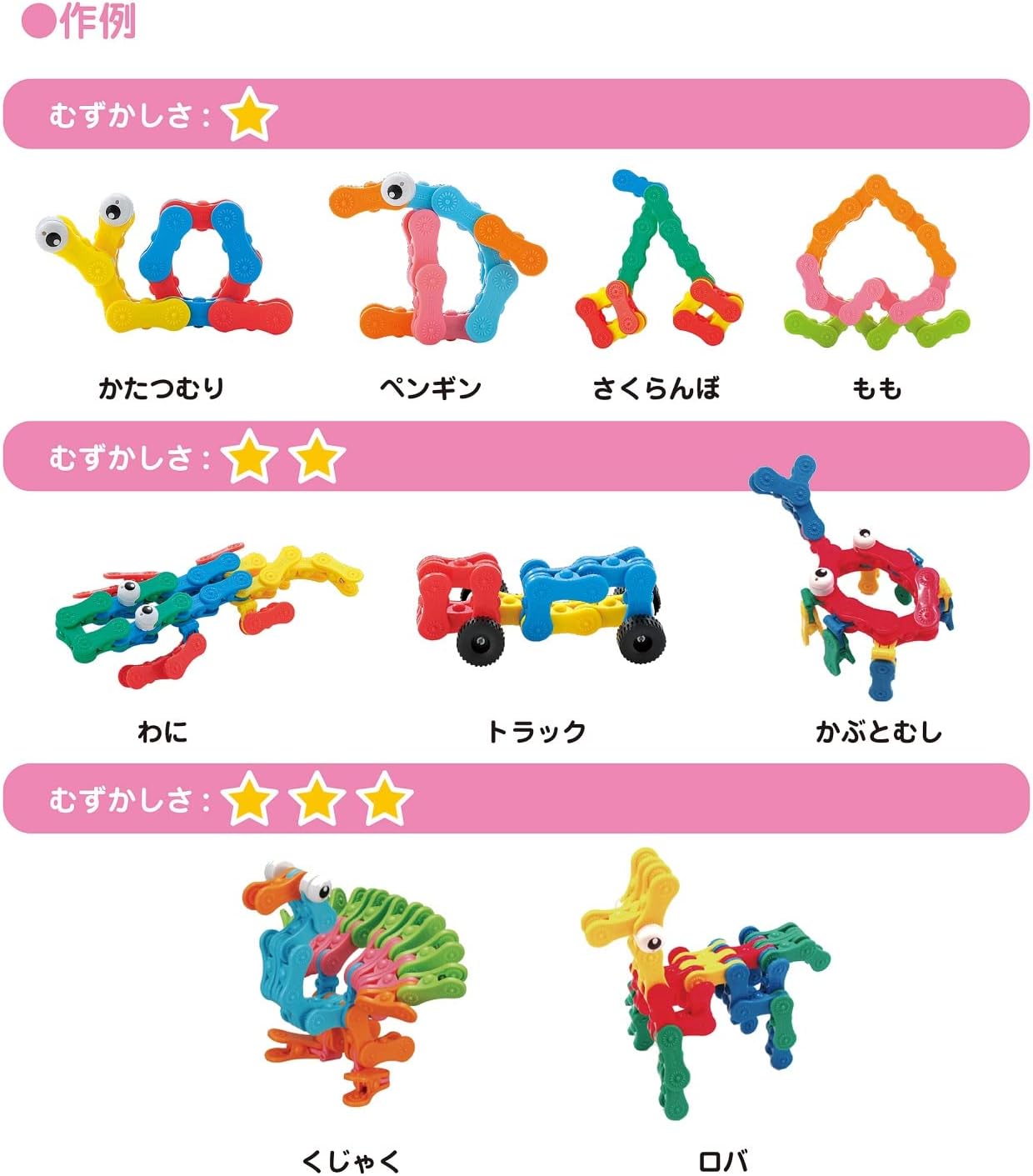 Kokuyo Eye Clip Case Set M, For Ages 3 and Up