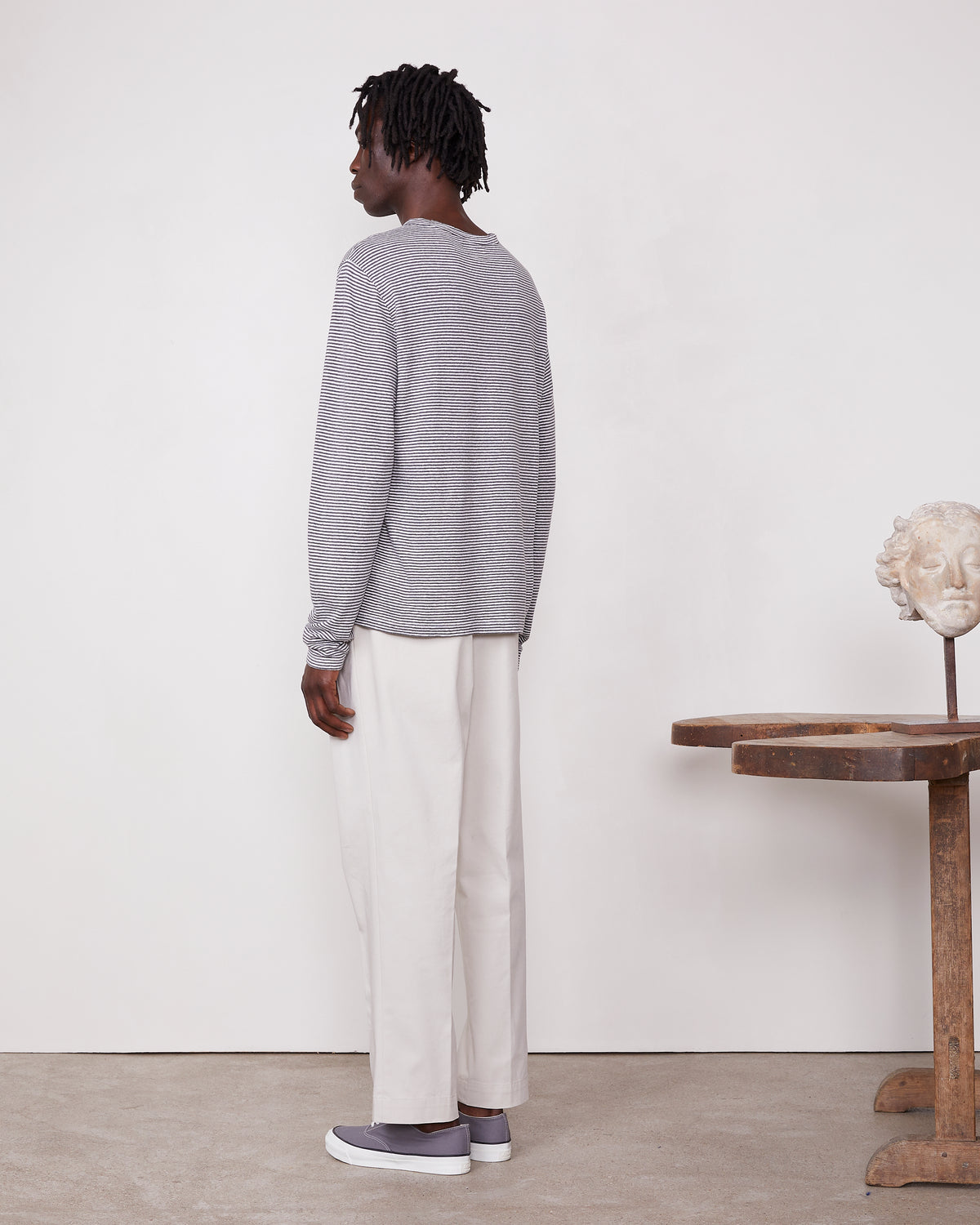 Off Officine Generale T Shirts And Polos Grey - Image 6