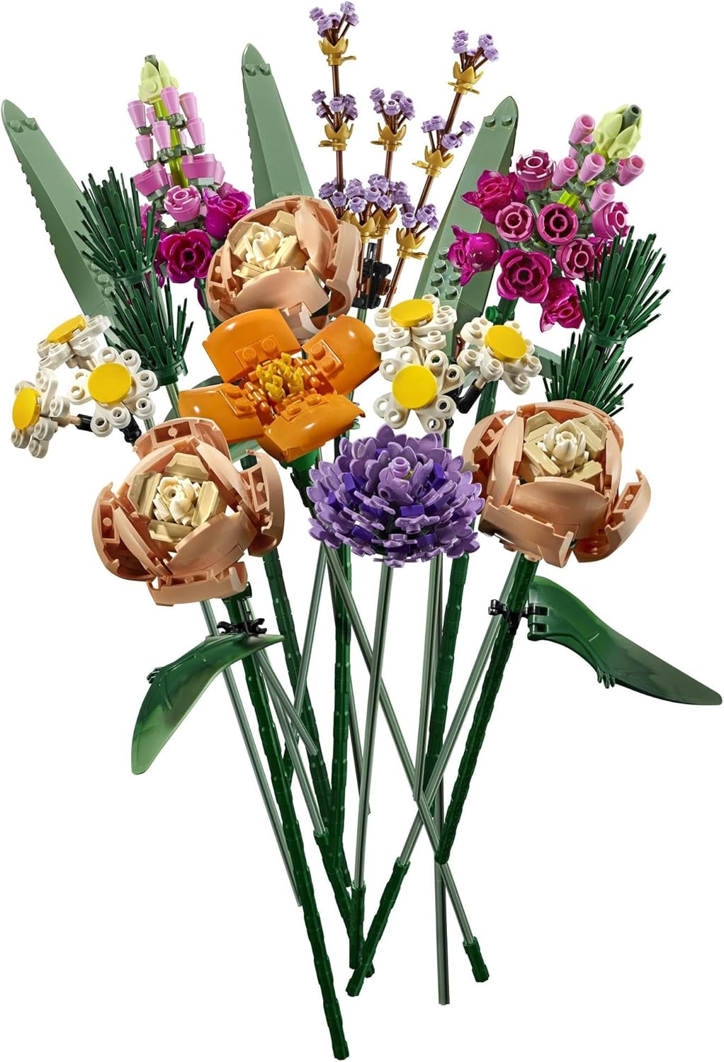 LEGO Botanical Flower Bouquet Toy, Building Block, Birthday Present, Blocks, Mother's Day, Father's Day, Male, Female, Bouquet, Artificial Flowers, Decoration, Interior, Stylish, Mother, Father, 10280