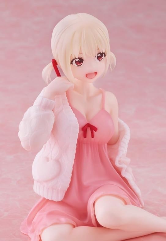 Chizoku Nishiki Licorice Recoil Desktop Cute Room Wear Version, Figure, Approx. 5.1 inches (13 cm)