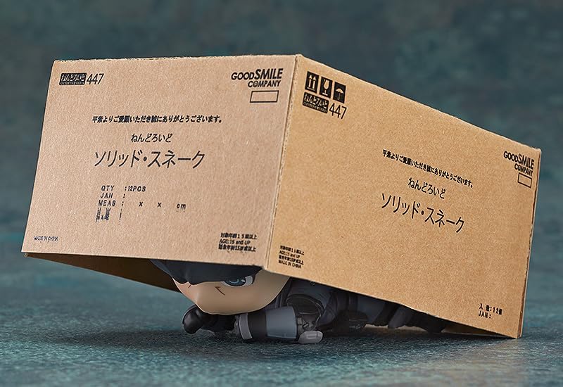 Nendoroid Metal Gear Solid, Solid Snake, Non-scale, Plastic, Pre-painted Action Figure, Secondary Resale