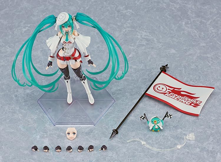 figma Hatsune Miku GT Project Racing Miku 2023 ver. Non-scale, Plastic, Pre-painted Action Figure
