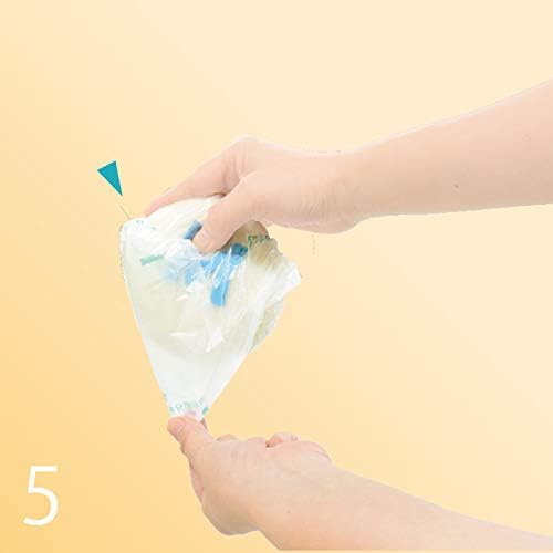 Kururinpa Small Size 250 Pieces, Small (Baby Diaper, Absorbent Pat, Tissue Garbage Packaging Bag)