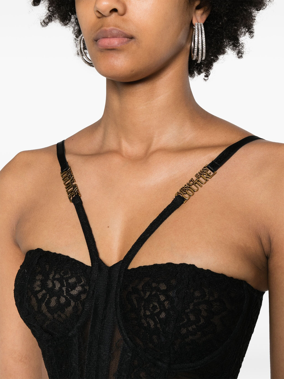 Versace ヴェルサーチジーンズクチュールビュスティアプラークドレス - Image 6