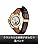 Citizen NP1013-02P Men's Watch, Open Heart, Mechanical, Waterproof, Gold, Brown, Braun