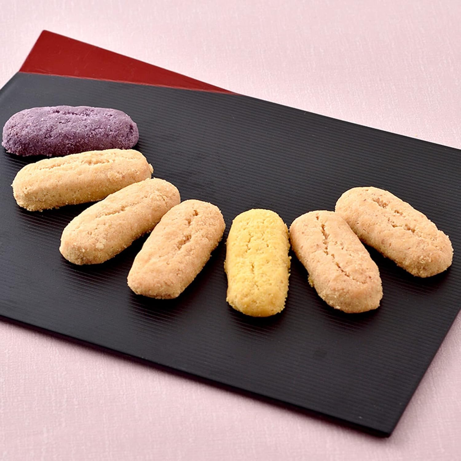 【Gift from Kyushu】 Sweets Snacks Tea Treats Imperfect Items Large Capacity Okinawa Chinsuko Assorted Variety Set 42 Pieces