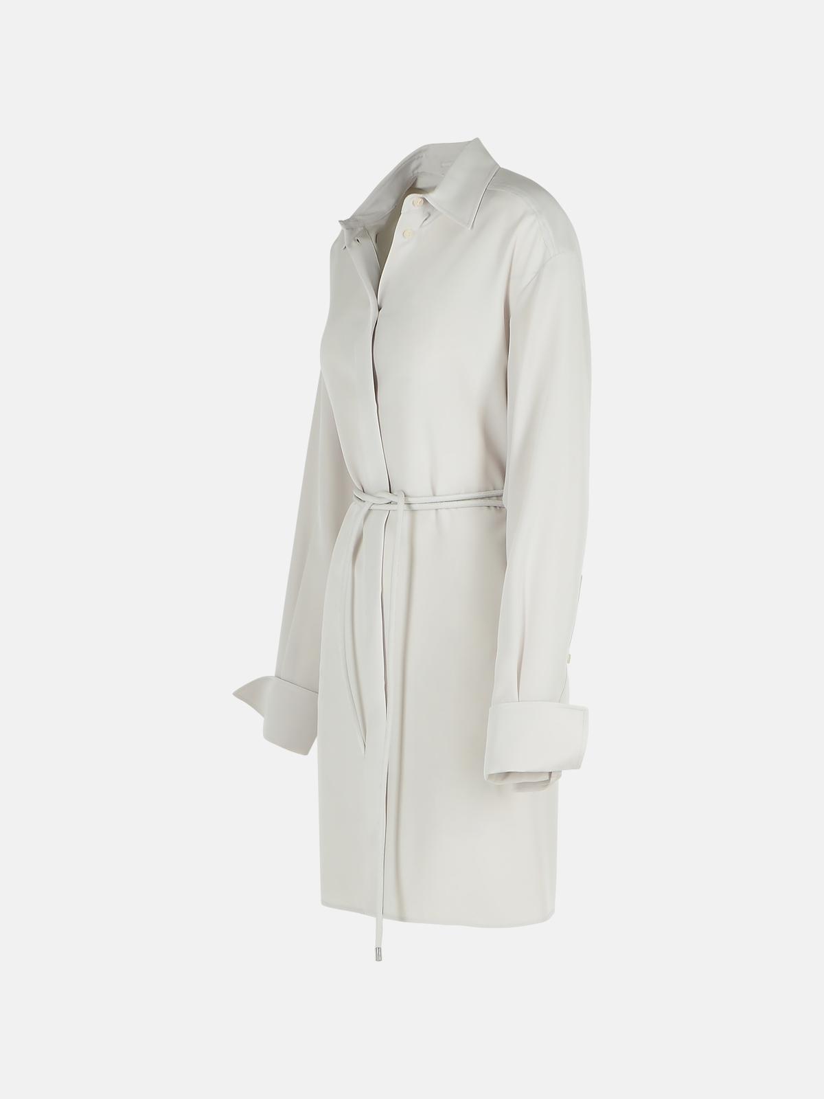 Sportmax Sportmax 'Eolie'灰色のシルクドレス - Image 5