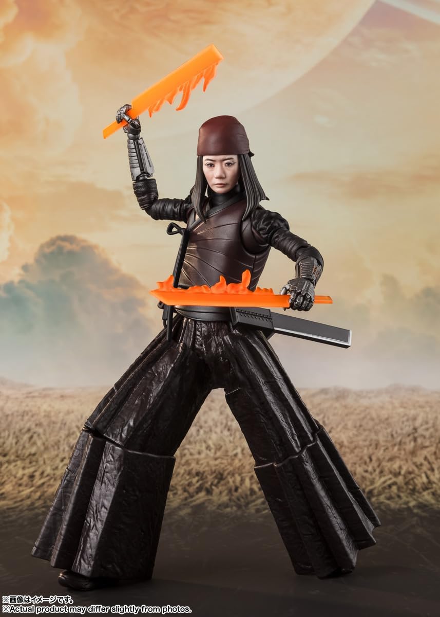 S.H. Figuarts Nemesis (REBEL MOON - Part 1: Flame Kid), Approx. 5.8 inches (147 mm), PVC & ABS, Pre-painted Action Figure
