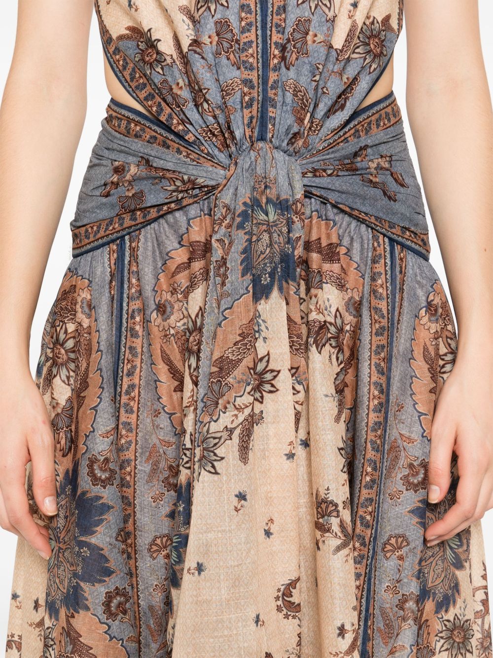 Zimmermann Zimmermann Ascension印刷されたMaxiドレス - Image 6