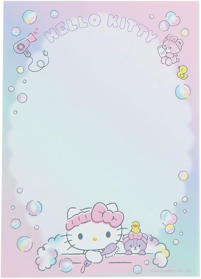 Sanrio 016942 Hello Kitty 8 Design Memo