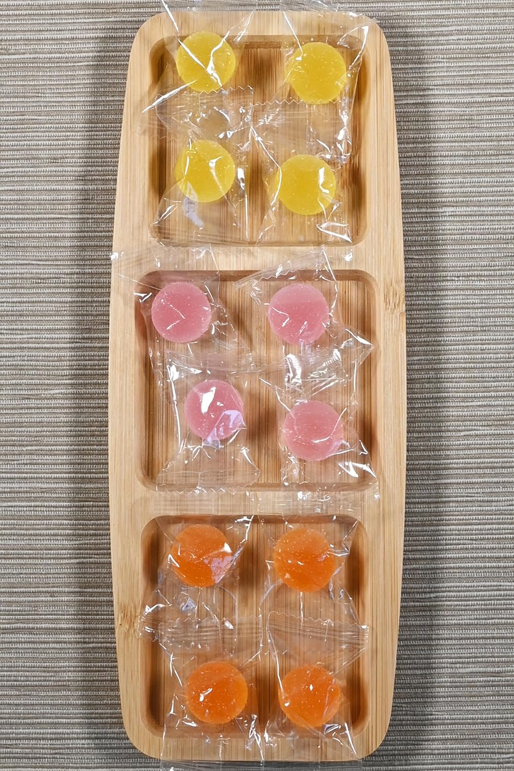 Yakushima-Produced Fruit Gummies Assortment Large Capacity [ Plum/Kumquat/Passion Fruit 3-Species Mix ] Petit Gift Individually Wrapped Commercial Use Scatter Candy Cute Candy Gummies Soft Gummies
